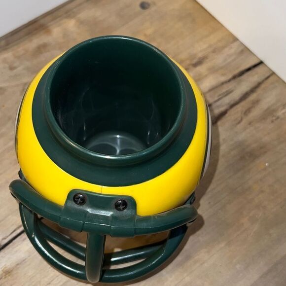 LeRoy Butler Autographed VTG 1992 Green Bay Packer Team Mug helmet cup/coozie - Picture 6 of 7